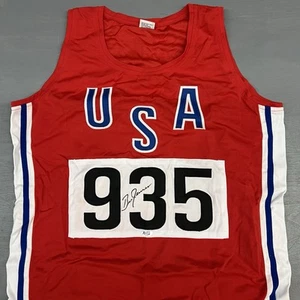Bruce Jenner Signed Jersey USA Olympic Jersey Decathlon Autographed COA HOLOGRAM - Picture 1 of 6