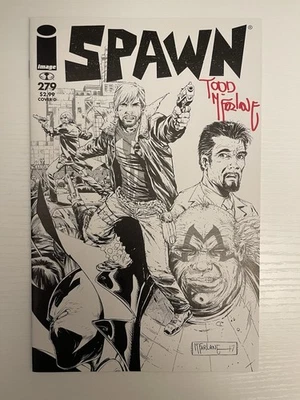 Todd McFarlane Firmado Spawn #279 (Cubierta C y D) [Nuevo- Promedio] *Dedicación disponible* Foto 1 de 4