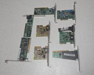 Job Lot 8x PCI AMR FOXCONN MRG Expansion Cards Modem Network *SEE Photos #LOT13b - Image 1 of 4