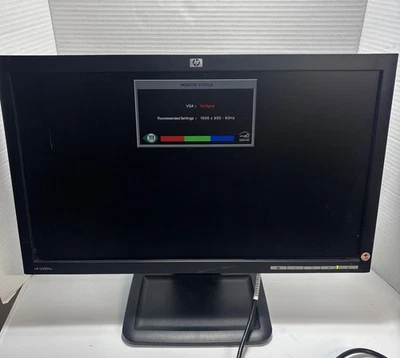 Hp LE2201w 22" Widescreen Lcd monitor 1680 x 1050. - Image 1 of 4