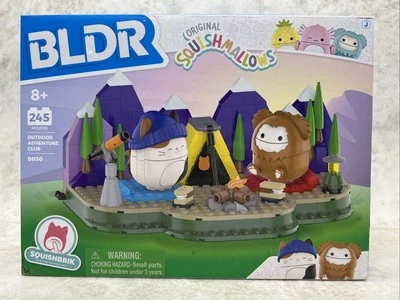 Conjunto de construção de aventura ao ar livre Squishmallows Benny and Cam's - 245 peças - Imagem 1 de 3