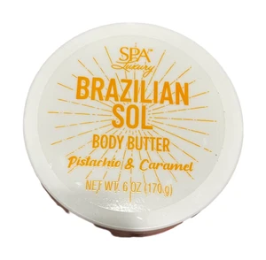 Spa Luxus brasilianische Sol Körperbutter Pistazie & Karamell 6 Oz. Lotion - Bild 1 von 3