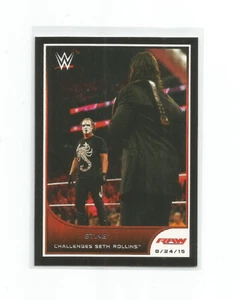 STING 2015 TOPPS WWE CHALLENGES SETH ROLLINS CARD #83 - Picture 1 of 1