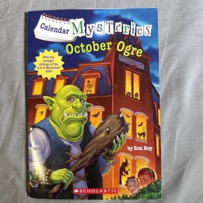 CALENDAR MYSTERIES : OCTOBER OGRE by Ron Roy - Image 1 of 2