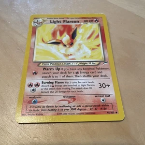 Pokemon Cards: Neo Destiny 1st Edition Uncommon: Light Flareon 46/105 - Picture 1 of 1
