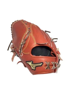 Mizuno 1AJGR24501 left-handed baseball equipment Brown Used - Picture 1 of 6