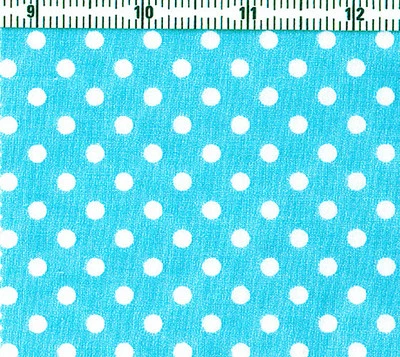 SOFT POLYCOTTON BABY CHILD CLOTH DRESS FABRIC 4MM POLKA DOT DOTTY 25 VARIES 44' - Image 1 of 4