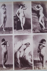 CALAVAS ETUDE DE NUS TIRAGE ALBUMINE ALBUMEN VINTAGE PRINT 1880 PEINTURE ref9 - Picture 1 of 1
