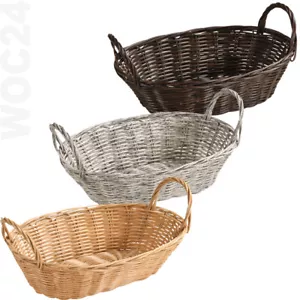 28 x 21 cm Brotkorb Obstkorb Kunststoff Brot Korb Körbe Körbchen Frühstückskorb - Bild 1 von 4