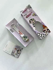 Cartoon Network  "The PowerPuff Girls"  Wristwatch from 2000 with Sparkle Dial - Picture 1 of 17