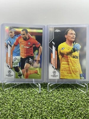 2019 Topps Chrome UEFA Champions LOT (2) SHAKHTAR - ISMAILY REFRACTOR and PYATOV - Image 1 of 4