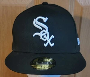 Chicago White Sox NWT New Era 5950 59fifty Fitted Hat 7 1/8 - Picture 1 of 7