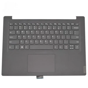 New For Lenovo ideapad V14-IIL Palmrest Upper Case US Keyboard KB Bezel IG TEX - Picture 1 of 4