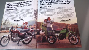 Vtg ORIGINAL 1979 KAWASAKI Motorcycle Dealership Sales Brochure Booklet 20 Pages - Picture 1 of 6
