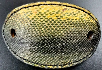 HANDMADE PYTHON Snake Skin Hair Barrette slide Pin Stick GENUINE snake skin NEW - Image 1 of 4