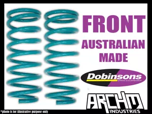 DOBINSONS COIL SPRINGS FRONT 30MM RAISED LAND ROVER DEFENDER 110 130 1992-2001 - Picture 1 of 3