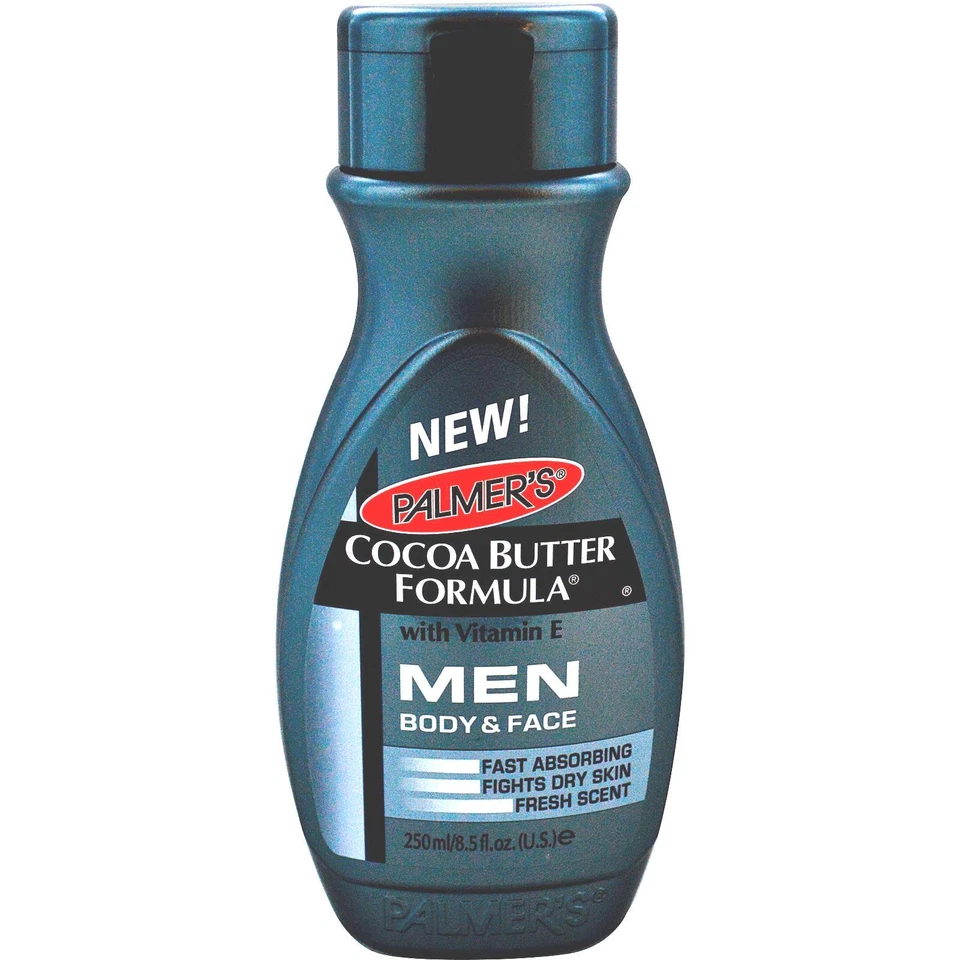 2 X Palmer's Cocoa Butter Formula Men's Lotion for Body & Face 250ml