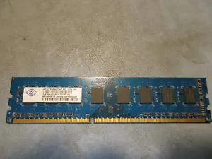 Nanya 2GB 1X2GB PC3-8500 DDR3 NONECC UNBUF 240PIN DIMM NT2GC64B8HC0NF-BE - Picture 1 of 3