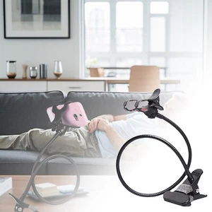 Flexible 360 Clip Mobile Cell Phone Holder Lazy Bed Desktop Bracket Mount Stand - Picture 1 of 5