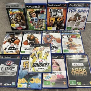 PlayStation 2 Games Bundle - 13 Games - NBA Buzz Singstar Guitar Hero - Picture 1 of 13