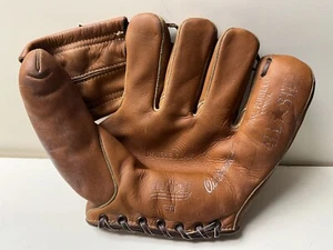 RARE, INCREDIABLE COND Soft, plush, 1950s Hutch 36 Carl Furillo Baseball Glove - Picture 1 of 9