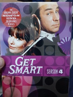 Get Smart - Season 4 (DVD, 2009, 4-Disc Set) Brand New - Factory Sealed B22 - Image 1 of 2