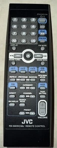 OEM originale JVC ricevitore audio sintonizzatore/telecomando CD RM-SMXKC58J testato nero - Foto 1 di 2