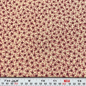 Windham Fabrics Sisters by Mary Koval Florals on Cream Cotton Remnant 15" x 44" - Picture 1 of 2