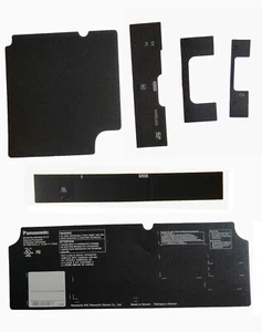Side and Bottom Base Stickers for Panasonic Toughbook CF-31 6 pcs - Picture 1 of 1
