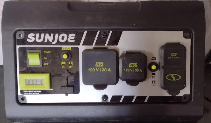 Sun Joe SjG4100LP Generator Display and Control Panel Replacement - Not Tested - Image 1 of 4