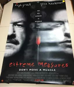 Extreme Measures 1991 gerollt ein Blatt Filmplakat 27x40 Starring Grant Hackman - Bild 1 von 6