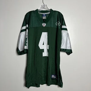 Reebok XL Mens Brett Farve 4 Football Jersey New York Jets - Picture 1 of 7