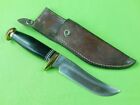 Custom Hand Made J.N. John Nelson COOPER Bianchi Hunting Fighting Knife Sheath
