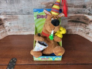 Scooby - Doo Birthday Dancing Plush New In Unopened Box Gemmy Industries 2005 - Picture 1 of 10