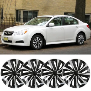 For Subaru Legacy 08-14 4PCS 16" Hubcaps Rim Cover Hub Cap fits R16 Steel Wheel - Picture 1 of 14