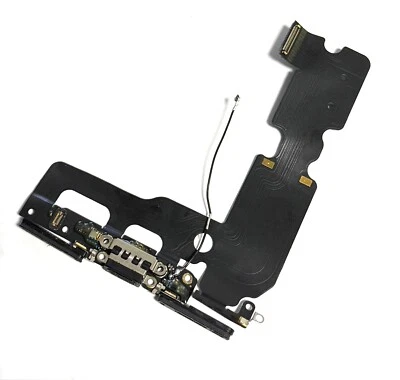 Apple iPhone 7 Plus OEM Charging Connector Port Board 821-00276-A Matte Black - Image 1 of 2