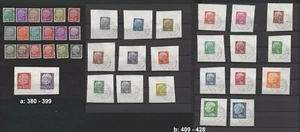 Saarland 380 - 399, 409 - 428 Heuss gestempelt!  bitte auswaehlen #p699 - Picture 1 of 7