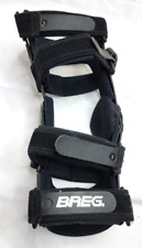 Breg Custom Lateral OA Knee Brace Dynamic Post Op Black Unisex Right Leg