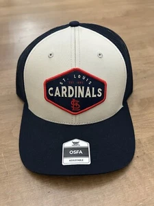 NWT-Fan Favorite MLB St. Louis Cardinals Men's Baseball Hat Cap Trucker One Size - Picture 1 of 3