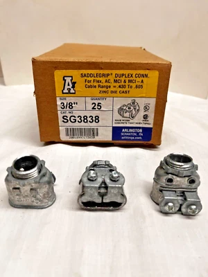 Conector Arlington SG3838 (1) (Lote de 25) Nuevo en caja Envío Gratis Foto 1 de 2