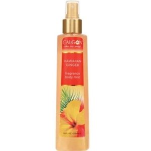 Calgon Fragrance Body Mist Spray Refreshing Hawaiian Ginger Scent 8oz Pack of 6 - Picture 1 of 2