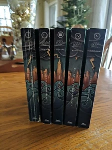 Percy Jackson and the Olympians Series Set 1-5 Rick Riordan 1 2 3 4 5 PB Lot - Picture 1 of 17