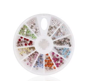 Swarovski Crystal Nail Art Rhinestones – Mixed Colors, 240pcs/S10 - Picture 1 of 4