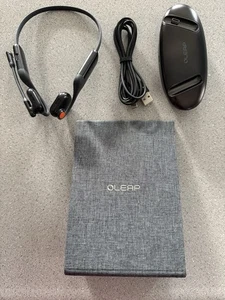 Cuffie Bluetooth OLEAP Pilot Open Ear come nuove. con supporto - Foto 1 di 6