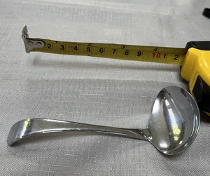 Sipelia Sahnekelle Gewürzlöffel Sheffield England Edelstahl 4 1/4" - Bild 1 von 6