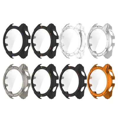 Watch Shell Screen Protector Guard Cover PC Tempered Glass Case for 8 51/47/43mm - Image 1 of 4