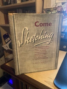 Percy V. Bradshaw: Come Sketching 1949 Very Good Art Reference Drawing 1st HB - Picture 1 of 1