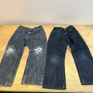 Levis 511 Slim Boys Size 5 Reg Boys Jeans Blue Denim Lot of 2 Pairs of Pants - Picture 1 of 6