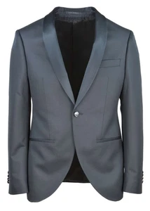 1911 LUBIAM CEREMONY men's black operated tuxedo dress 3463/3 00207/2 - Picture 1 of 8