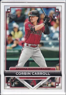 2023 Topps Flagship Collection Corbin Carroll Rookie - Image 1 of 2